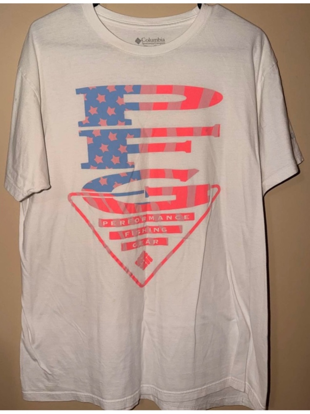 Columbia Tee, Large